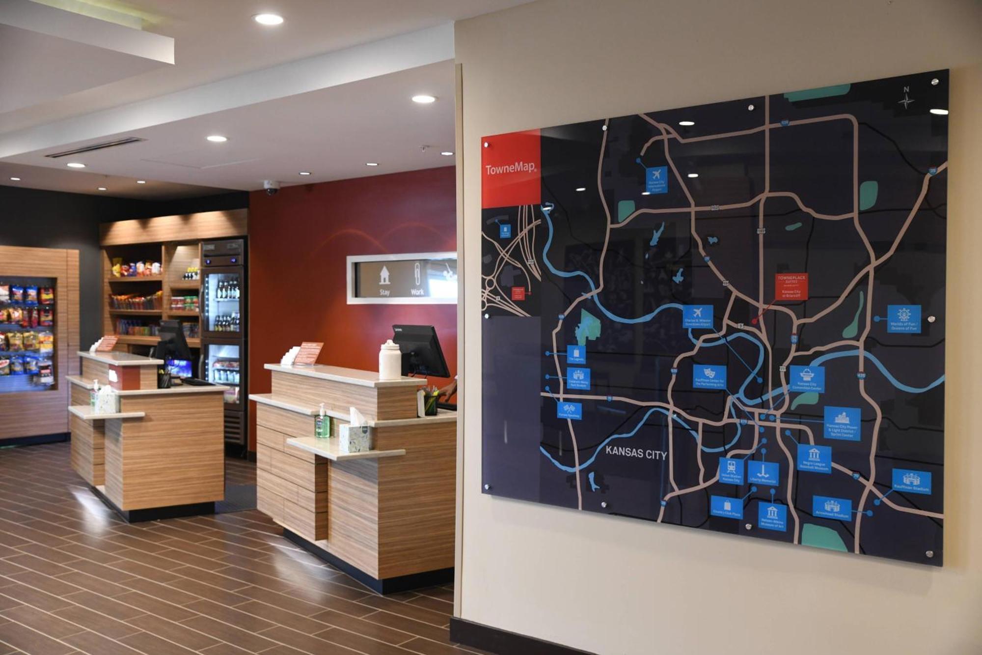 Towneplace Suites Kansas City At Briarcliff Экстерьер фото